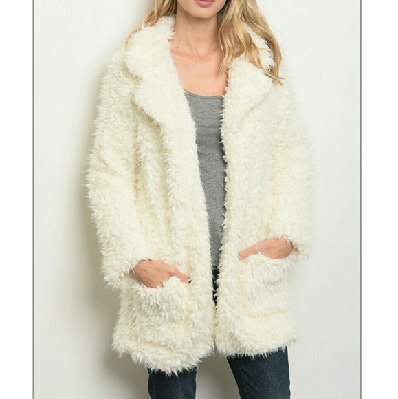 🆕 Daphne shaggy faux fur coat - Picture 7 of 7